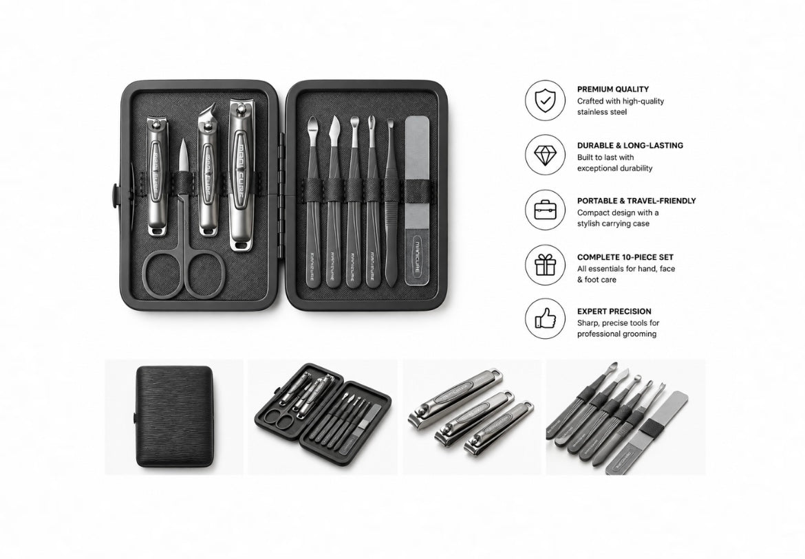 Bruw™ - Elite manicure kit